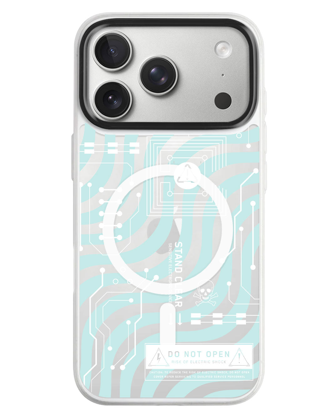 iPhone Rearguard MagSwap - Circuit White