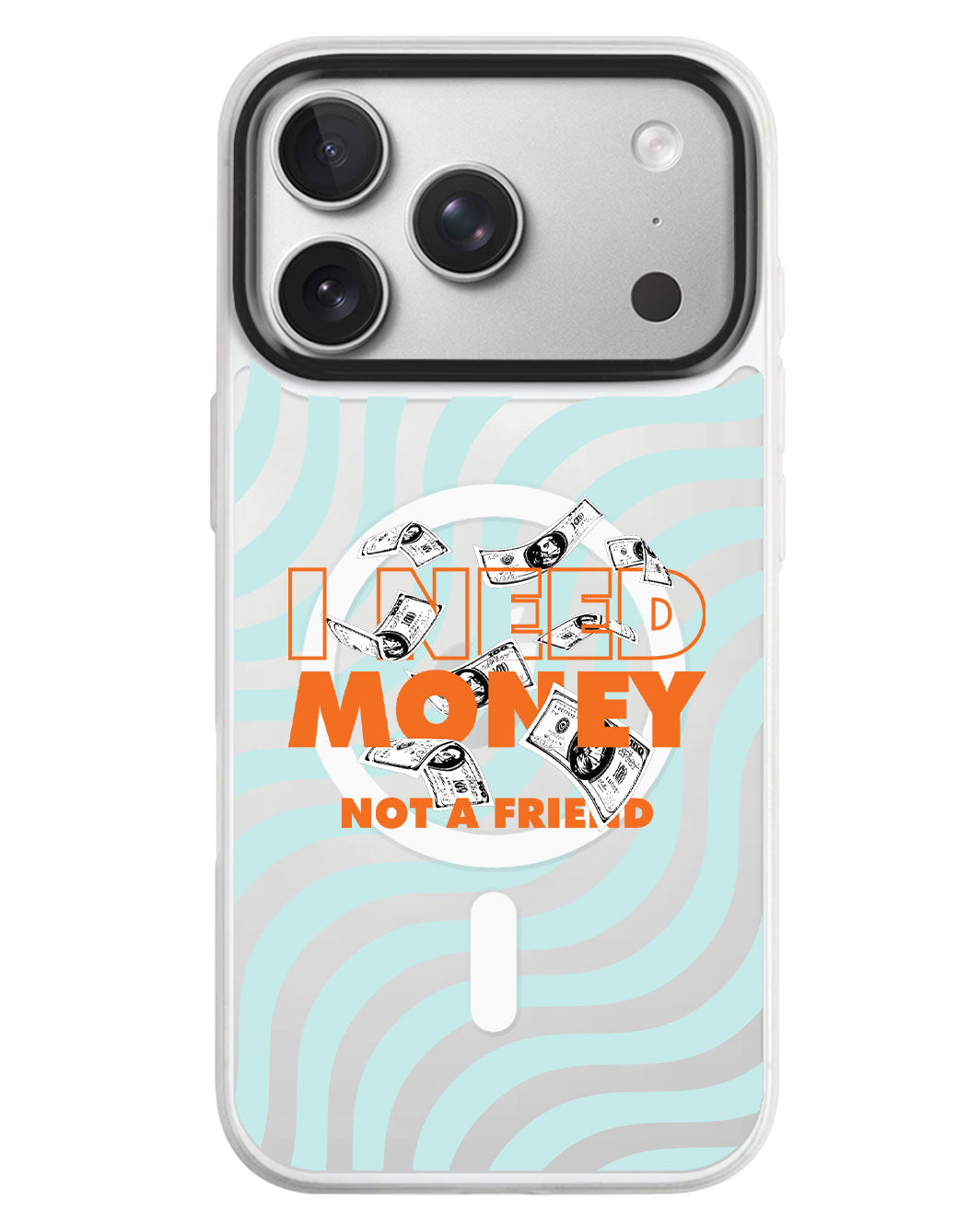 iPhone Rearguard MagSwap - Money Better Than Friend