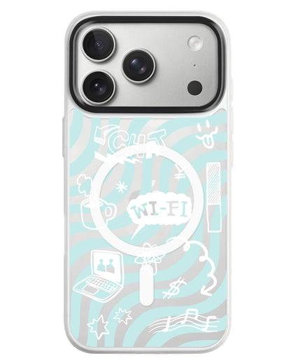 iPhone Rearguard MagSwap - Social White