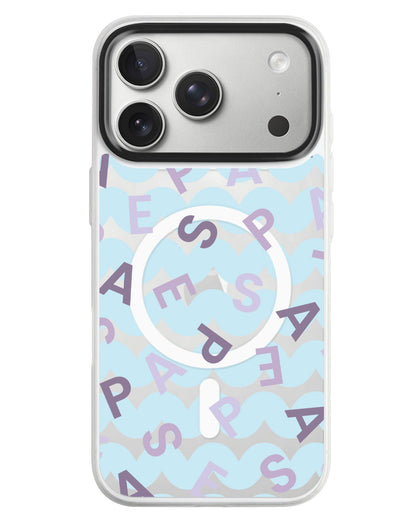 iPhone Rearguard MagSwap - Aespa Monogram