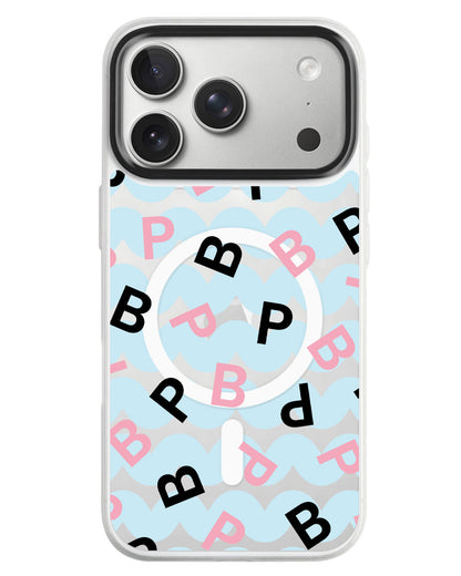 iPhone Rearguard MagSwap - Blackpink Monogram