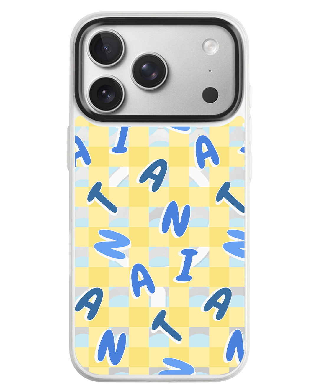 iPhone Rearguard MagSwap - Checkered Monogram 3.0