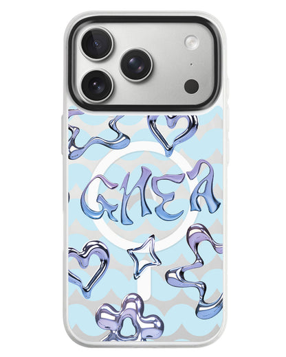 iPhone Rearguard MagSwap - Chrome Monogram 1.0
