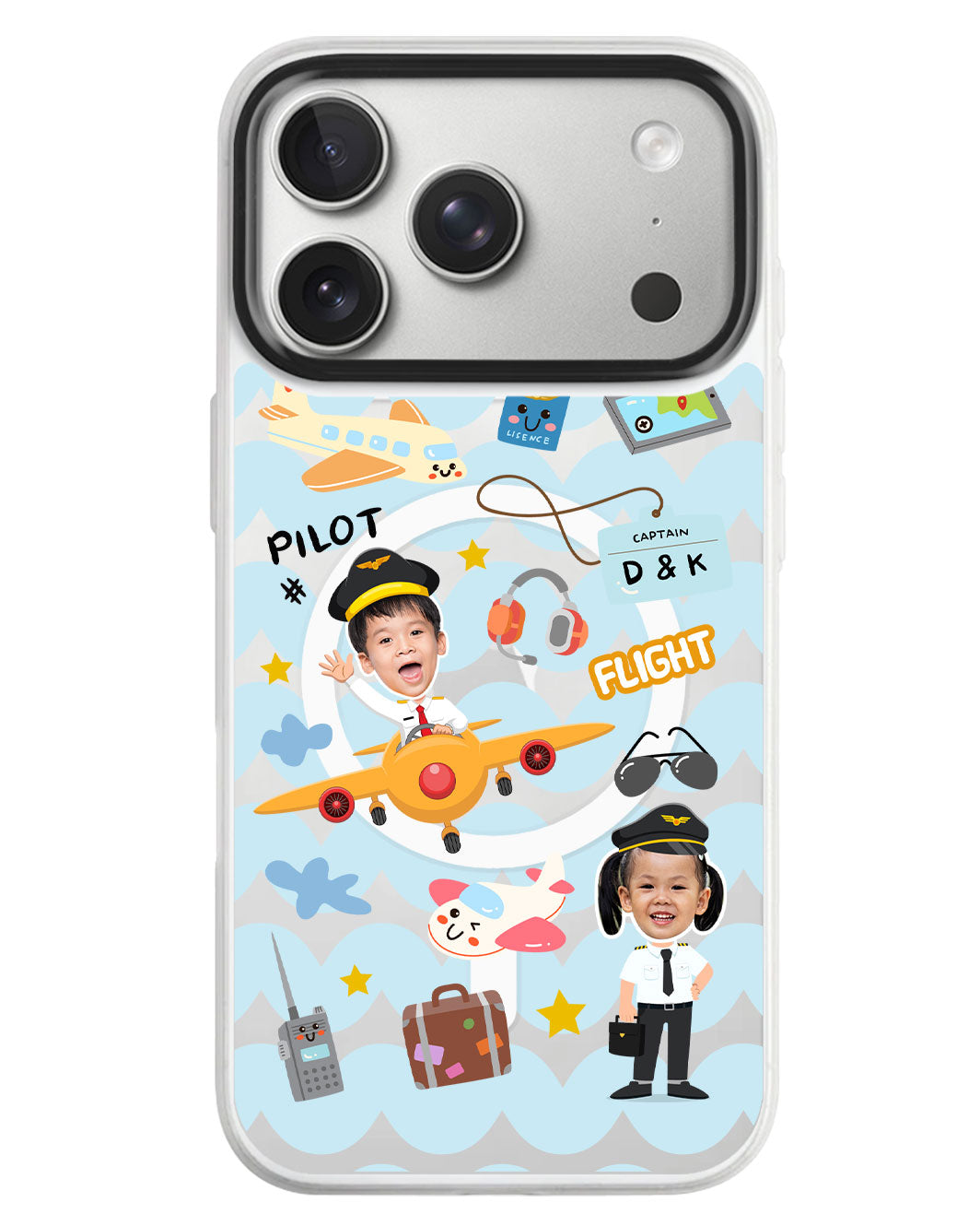 iPhone Rearguard MagSwap - Face Grid Dream Pilot