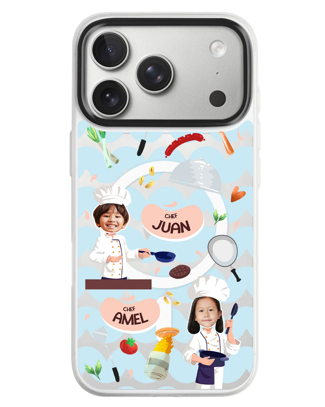 iPhone Rearguard MagSwap - Face Grid Dream Chef