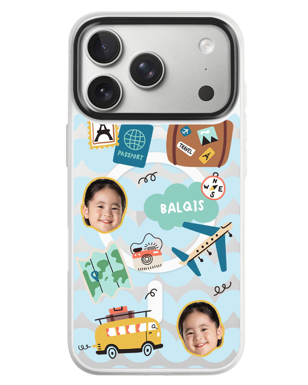 iPhone Rearguard MagSwap - Face Grid Travel