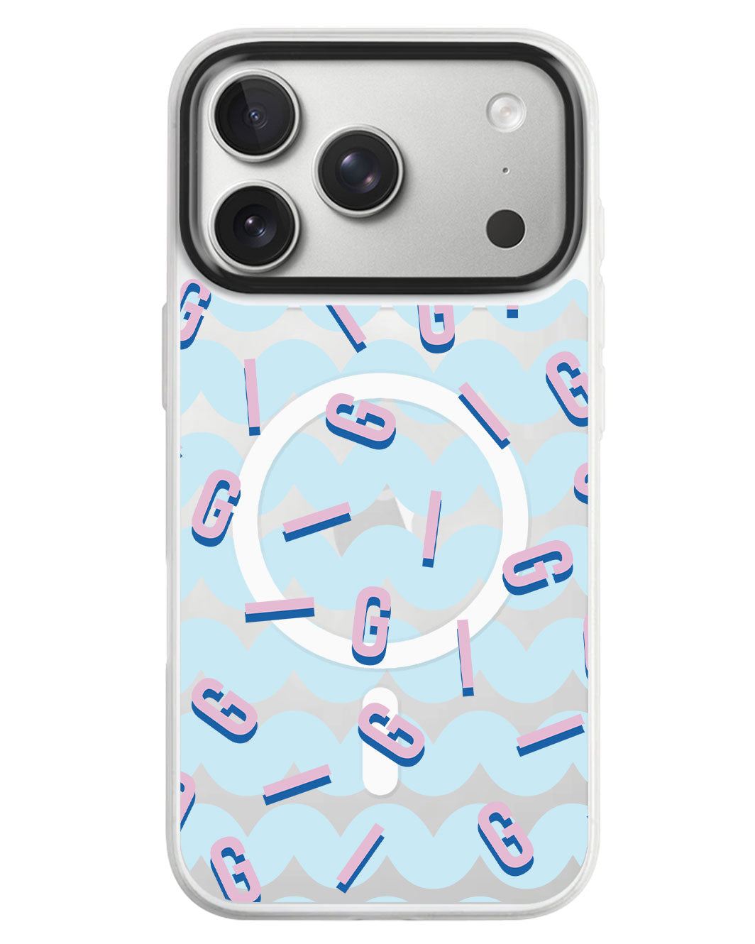 iPhone Rearguard MagSwap - Monogram 1.0 Cotton Candy