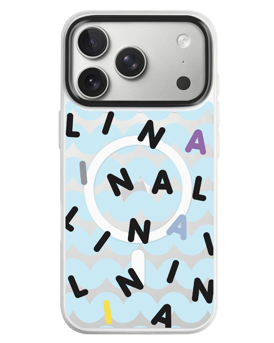 iPhone Rearguard MagSwap - Monogram 2.0 Hitam