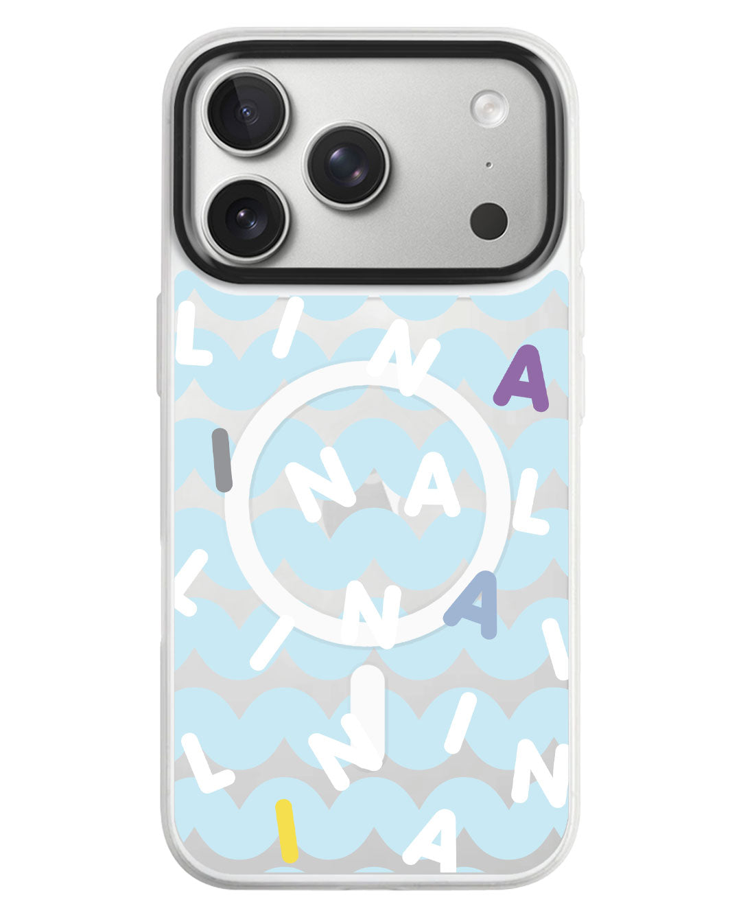 iPhone Rearguard MagSwap - Monogram 2.0 Putih