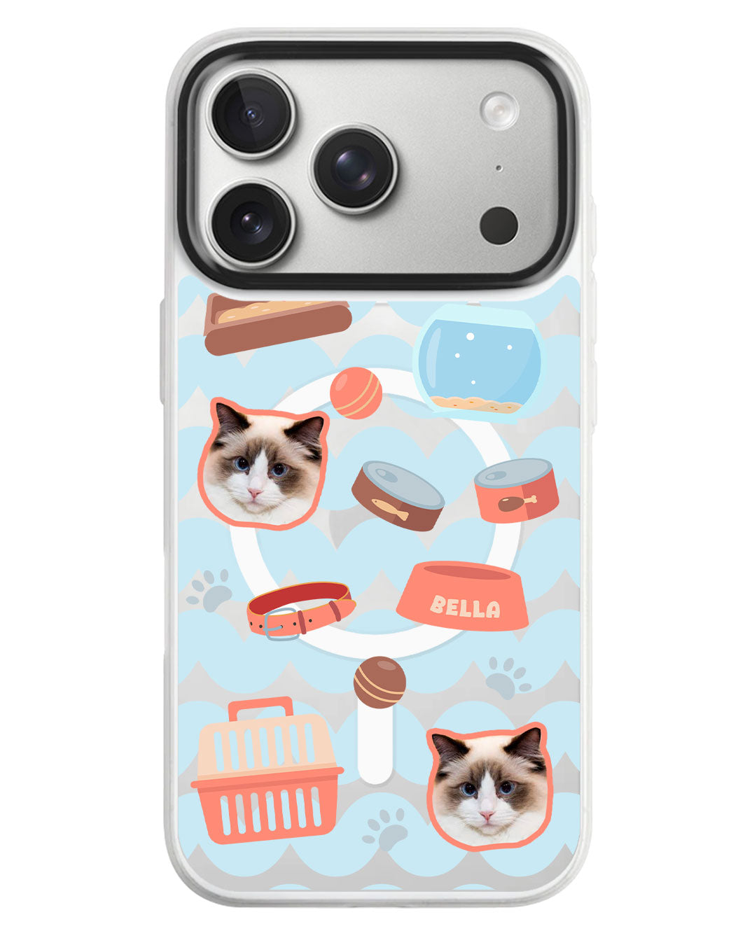 iPhone Rearguard MagSwap - Pet Grid Kitty Cozy Corner