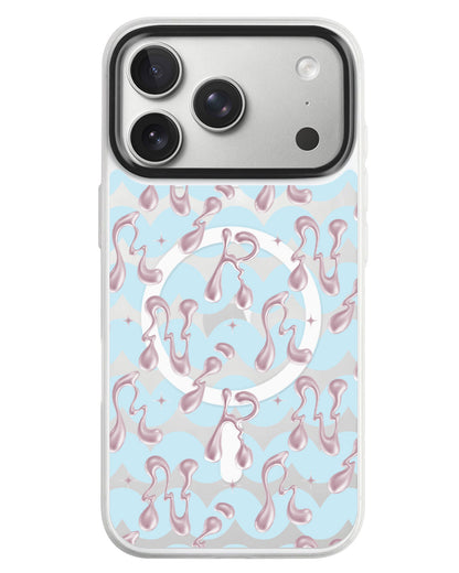 iPhone Rearguard MagSwap - Pink Chrome Monogram 2.0
