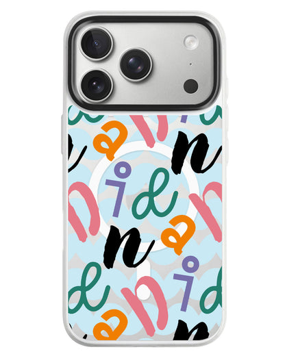 iPhone Rearguard MagSwap - Playful Monogram 3.0