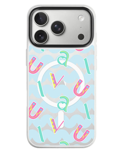 iPhone Rearguard MagSwap - Playful Monogram 6.0