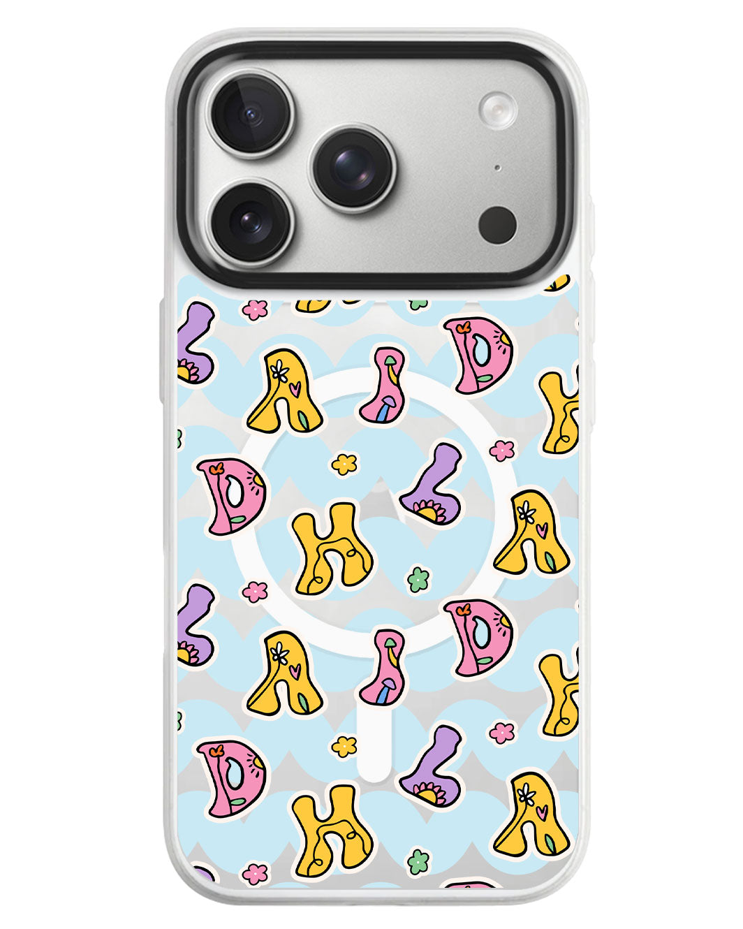 iPhone Rearguard MagSwap - Playful Monogram 7.0