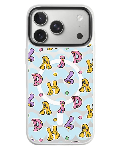 iPhone Rearguard MagSwap - Playful Monogram 7.0