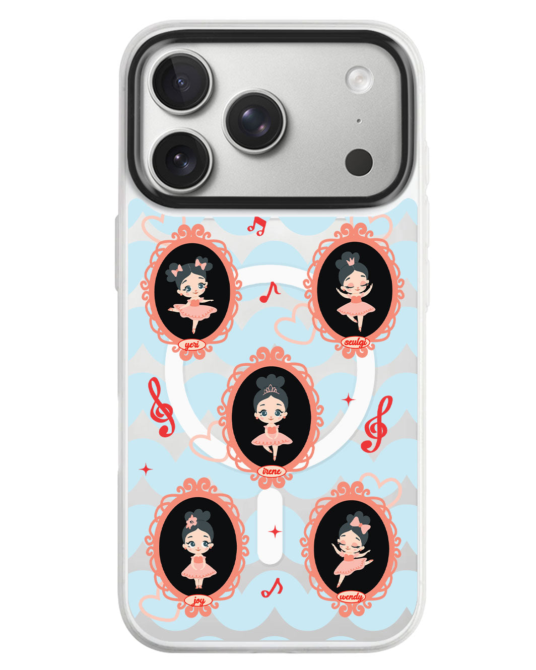 iPhone Rearguard MagSwap - Red Velvet Feel My Rhythm