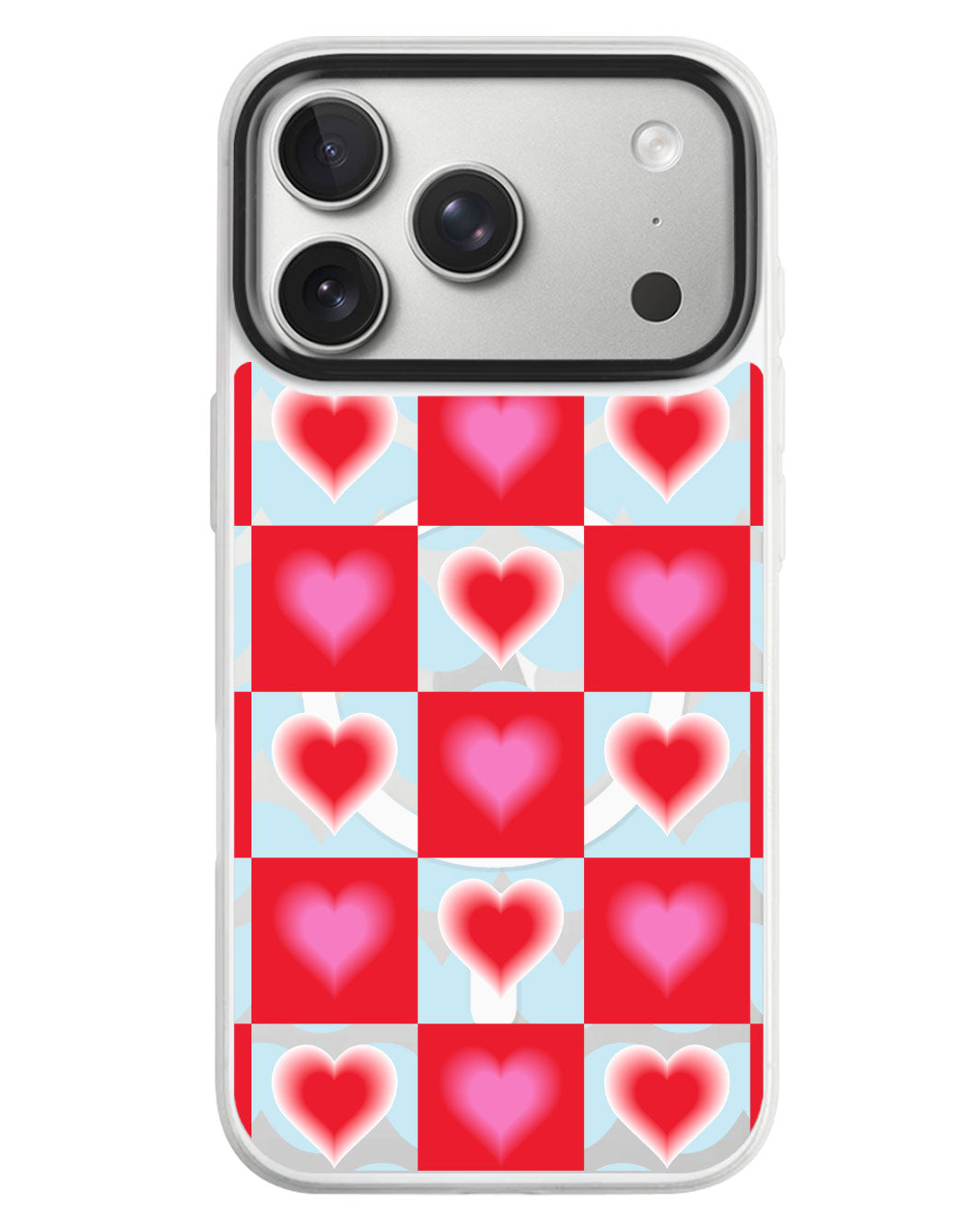 iPhone Rearguard MagSwap - Love Checkered