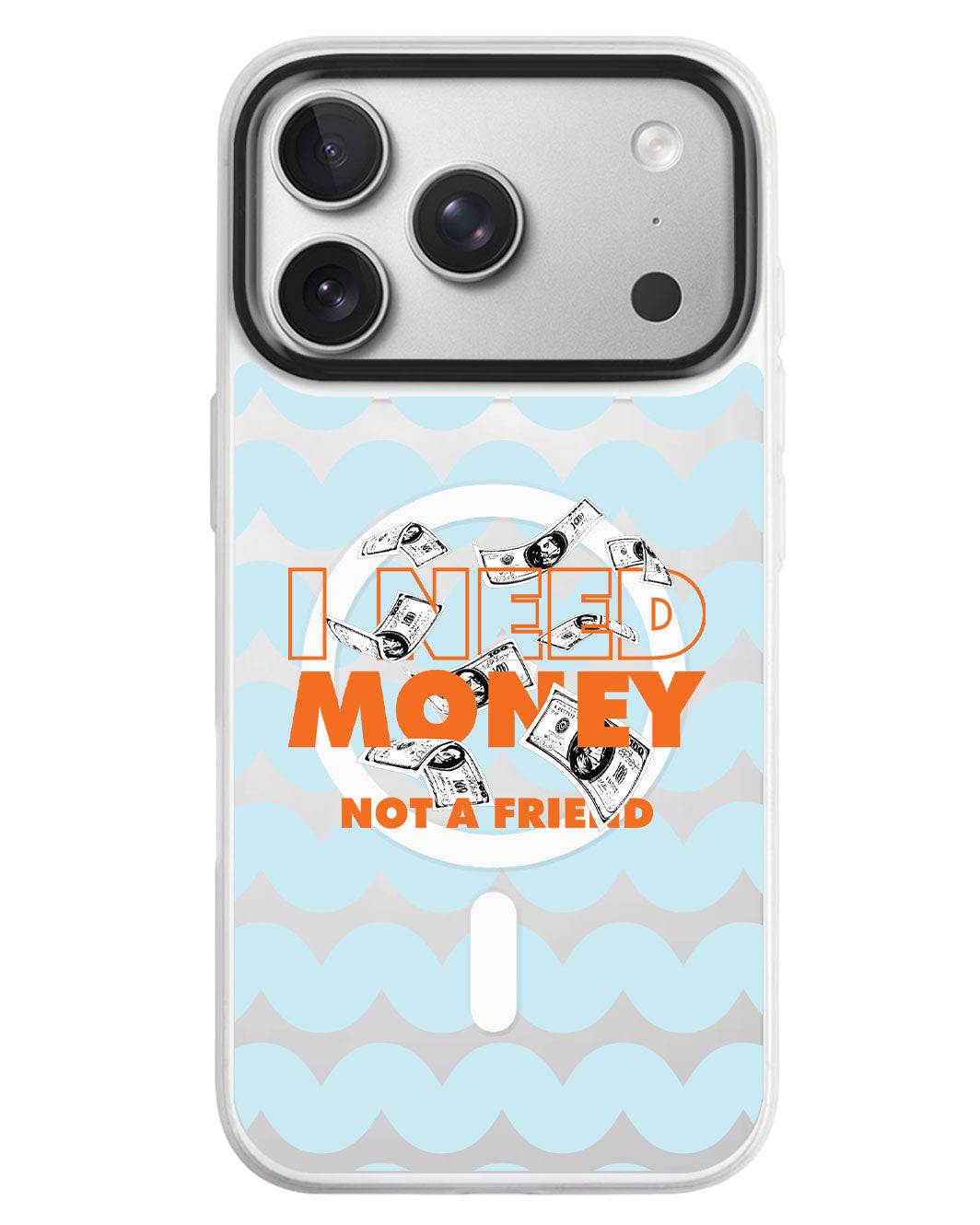 iPhone Rearguard MagSwap - Money Better Than Friend