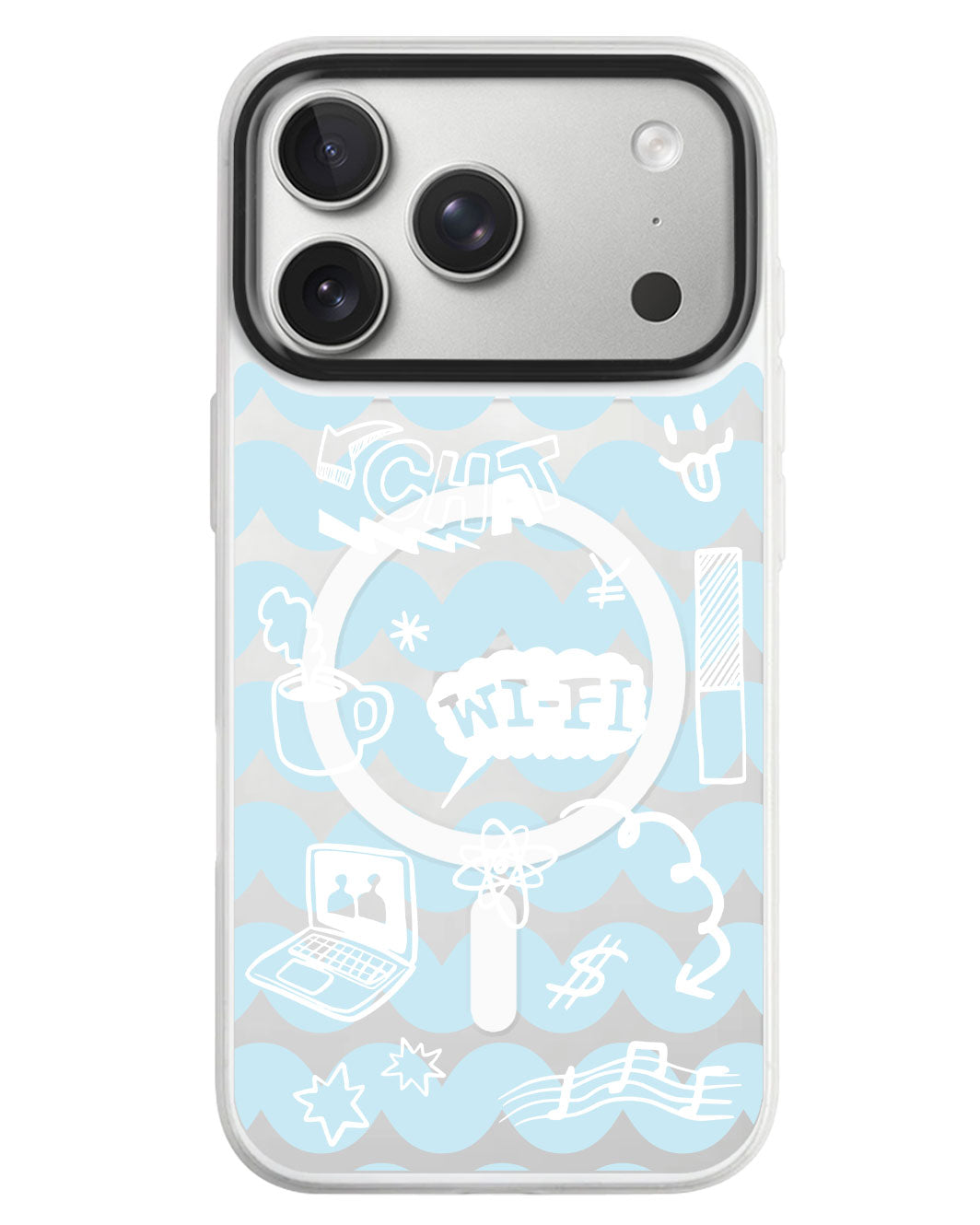 iPhone Rearguard MagSwap - Social White