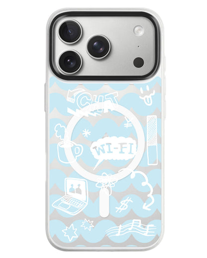 iPhone Rearguard MagSwap - Social White