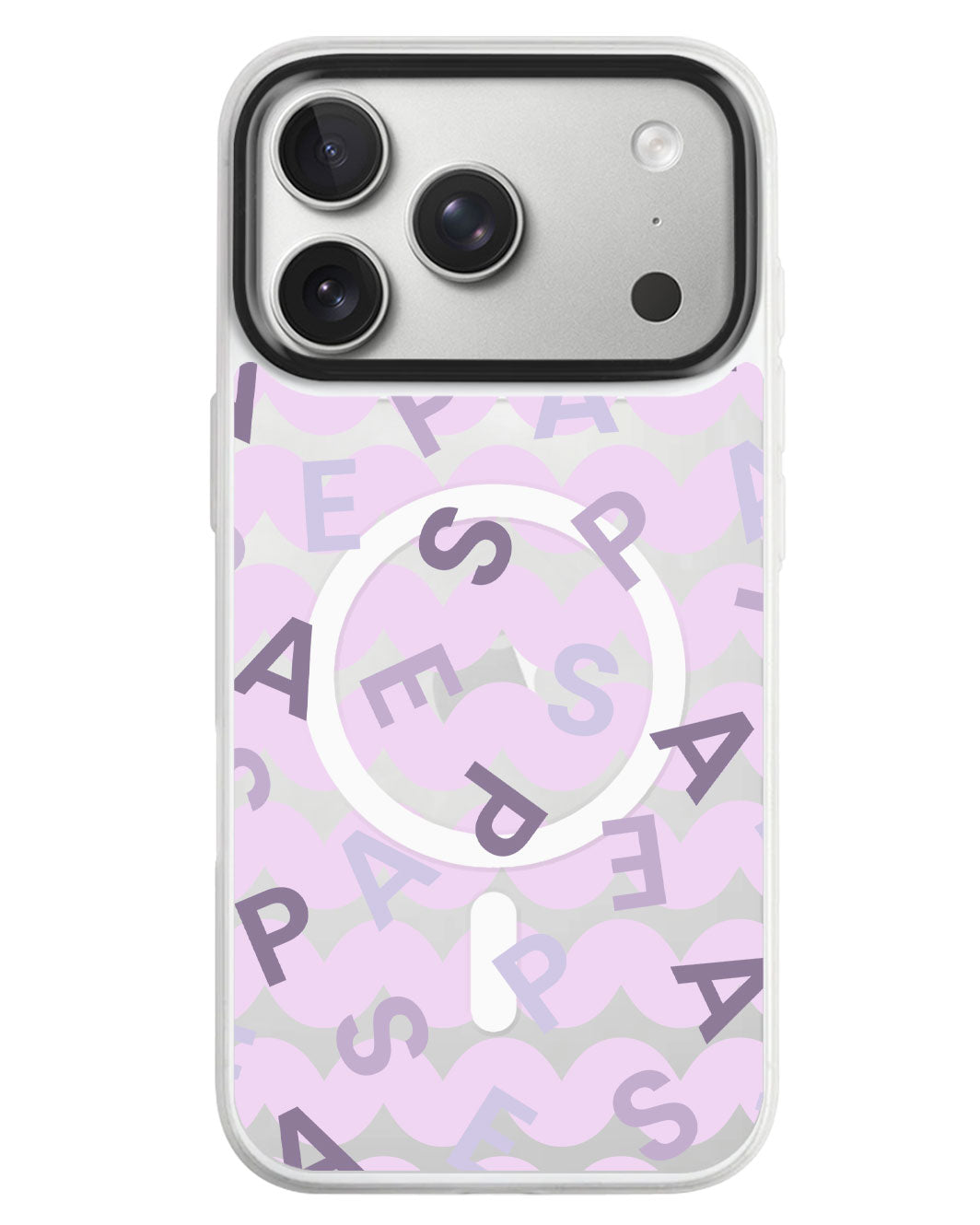 iPhone Rearguard MagSwap - Aespa Monogram
