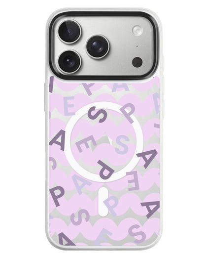 iPhone Rearguard MagSwap - Aespa Monogram