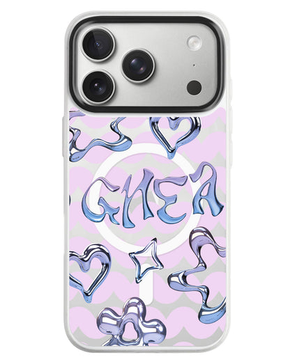iPhone Rearguard MagSwap - Chrome Monogram 1.0