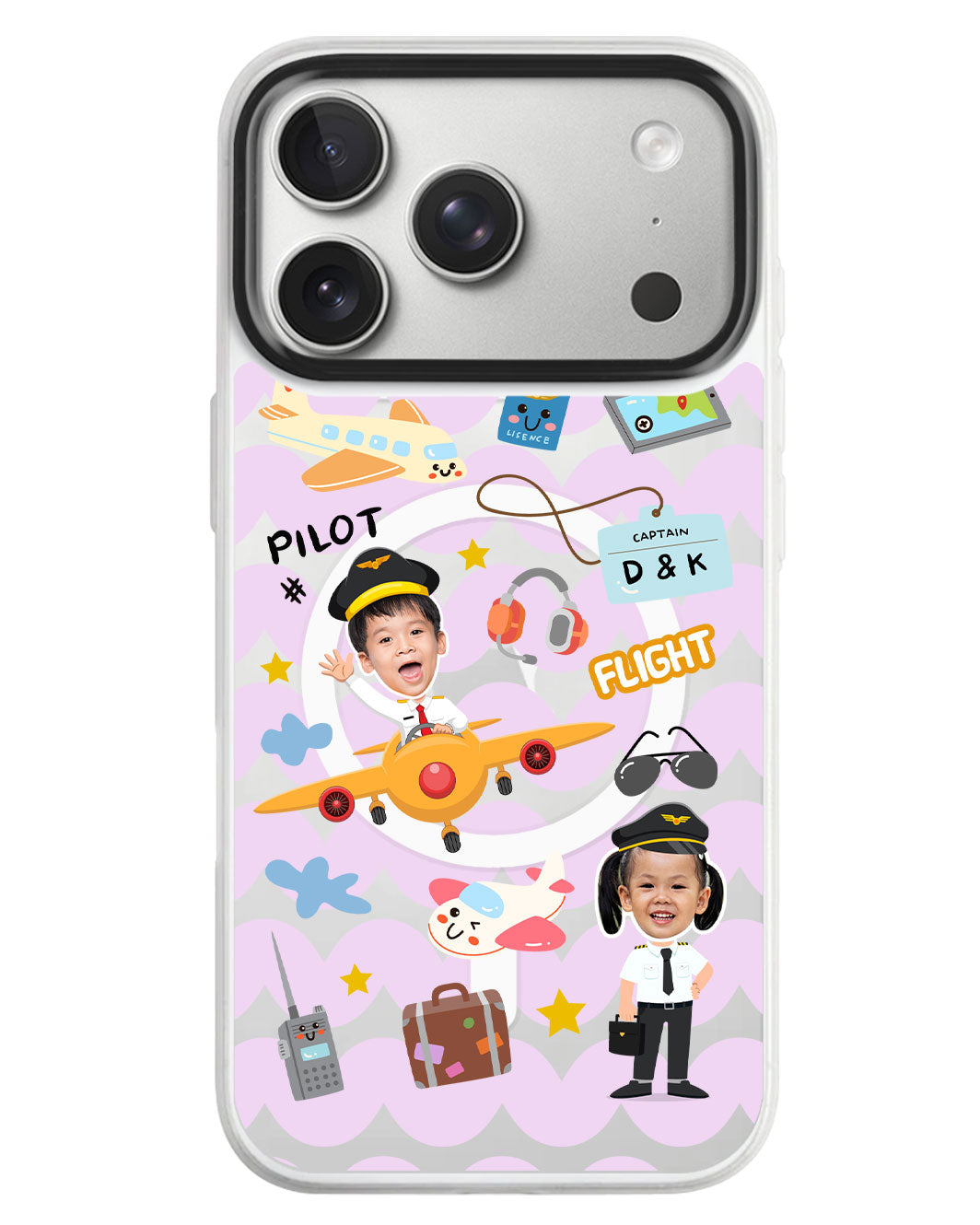 iPhone Rearguard MagSwap - Face Grid Dream Pilot