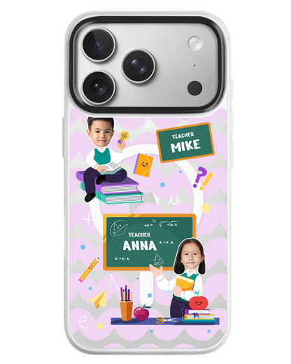 iPhone Rearguard MagSwap - Face Grid Dream Teacher