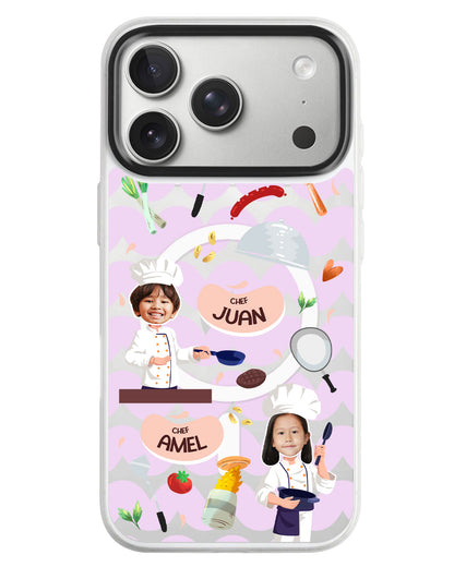 iPhone Rearguard MagSwap - Face Grid Dream Chef