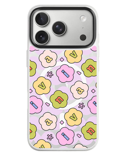 iPhone Rearguard MagSwap - Flower Petals Monogram 1.0