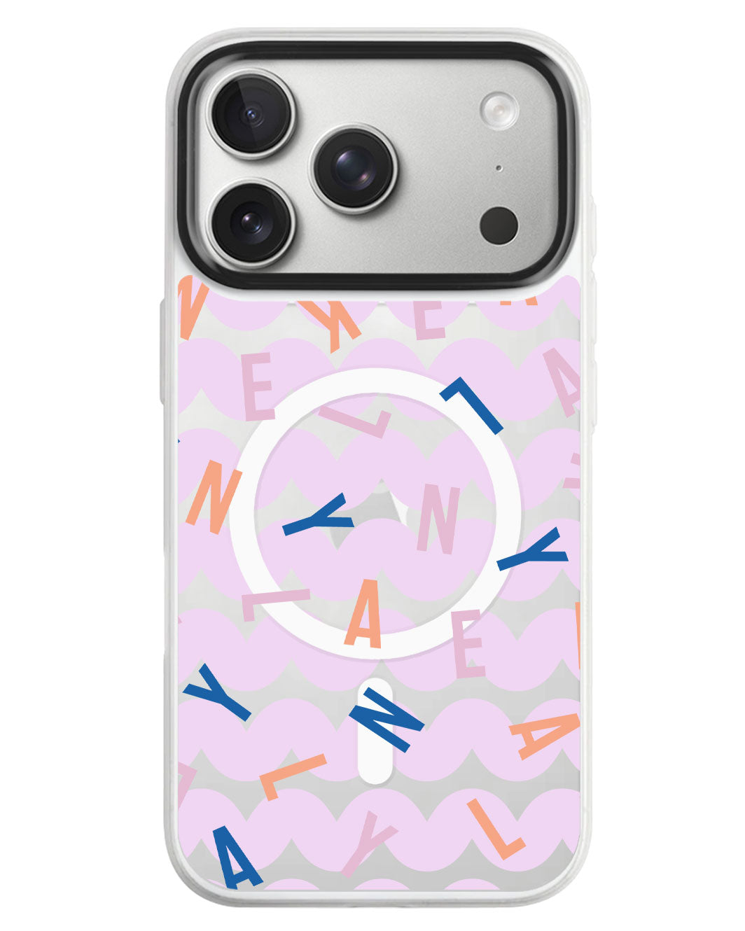 iPhone Rearguard MagSwap - Monogram 1.0 Rainbow