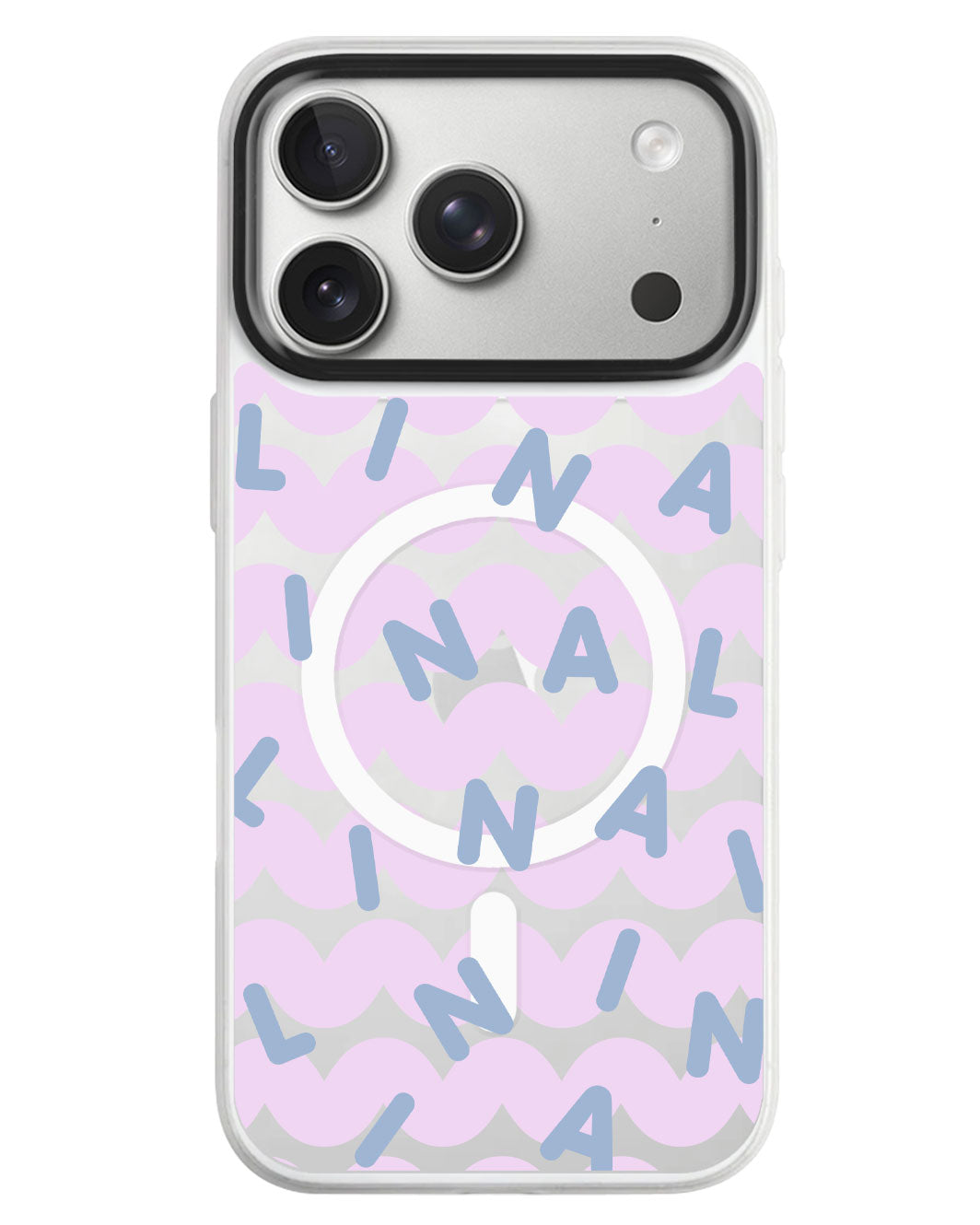 iPhone Rearguard MagSwap - Monogram 2.0 Blue