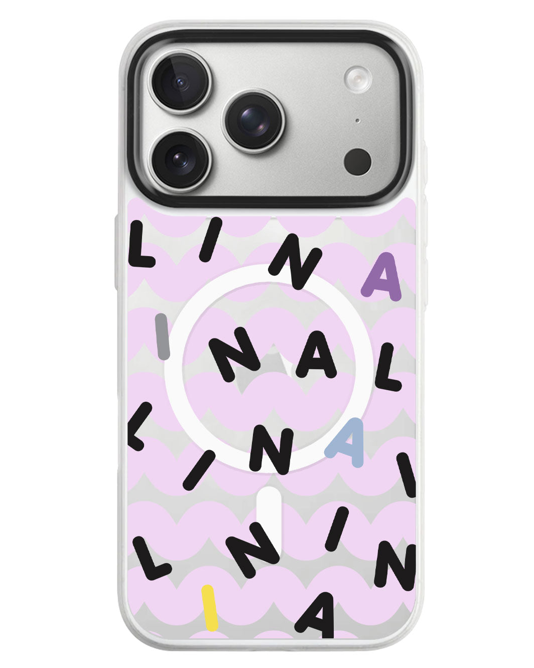 iPhone Rearguard MagSwap - Monogram 2.0 Hitam