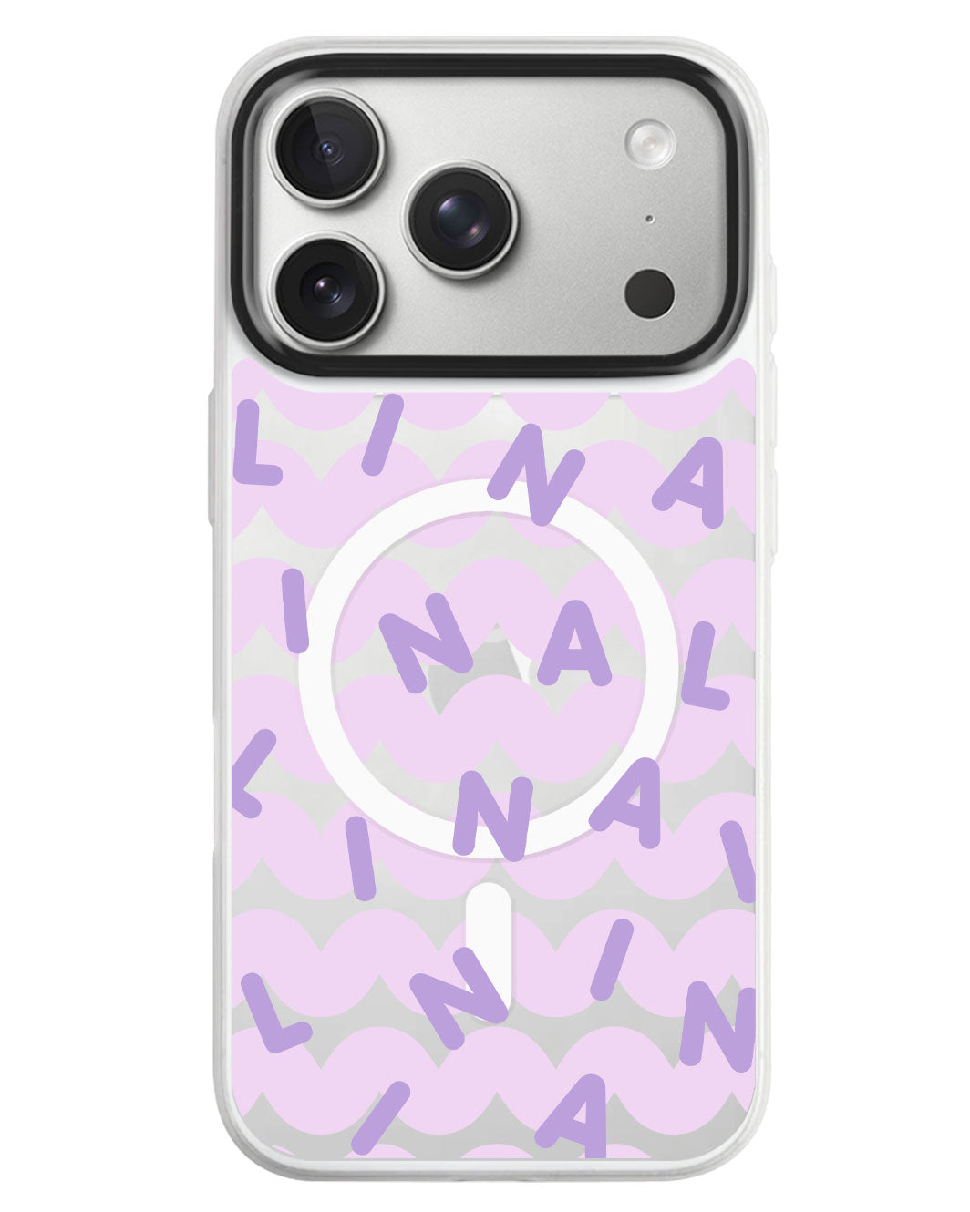 iPhone Rearguard MagSwap - Monogram 2.0 Ungu