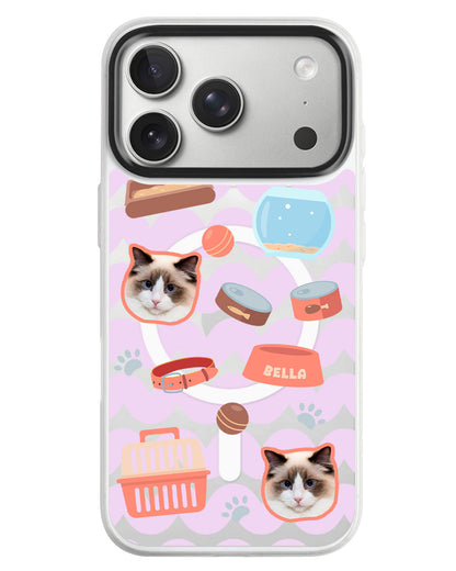 iPhone Rearguard MagSwap - Pet Grid Kitty Cozy Corner
