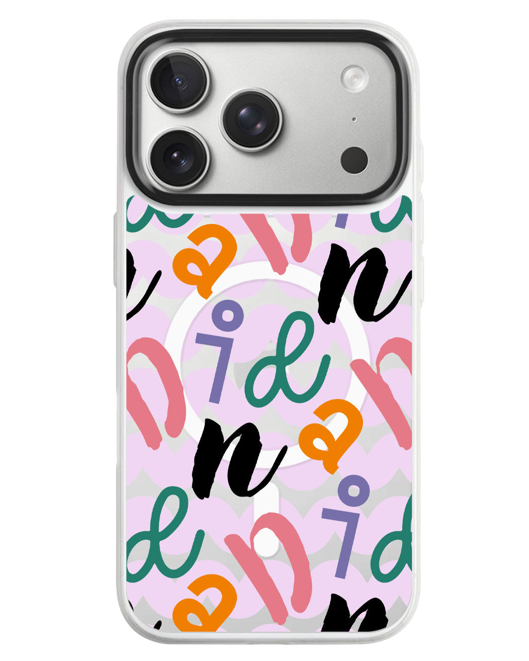iPhone Rearguard MagSwap - Playful Monogram 3.0