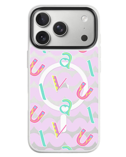 iPhone Rearguard MagSwap - Playful Monogram 6.0