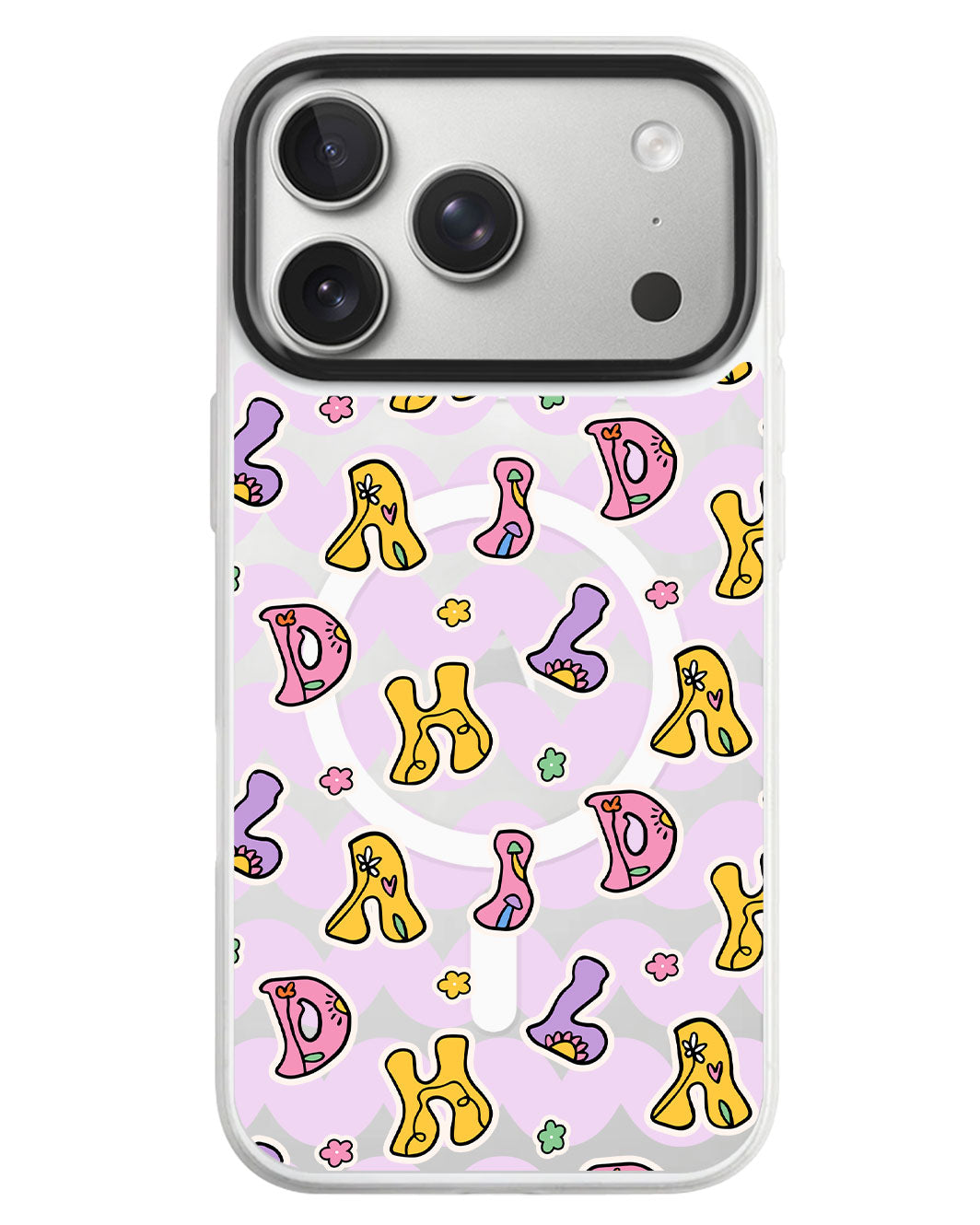 iPhone Rearguard MagSwap - Playful Monogram 7.0