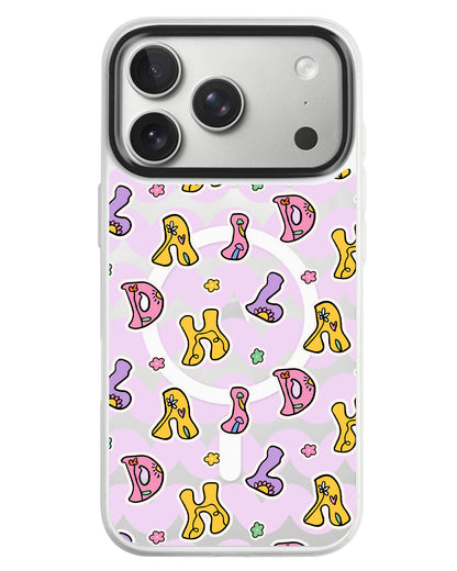 iPhone Rearguard MagSwap - Playful Monogram 7.0