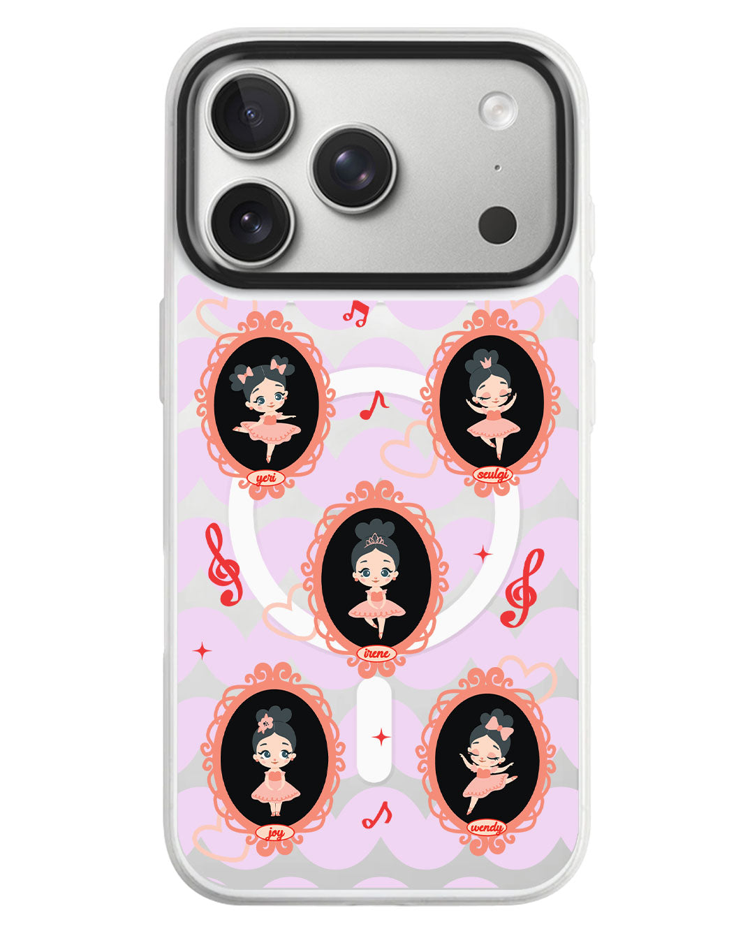 iPhone Rearguard MagSwap - Red Velvet Feel My Rhythm