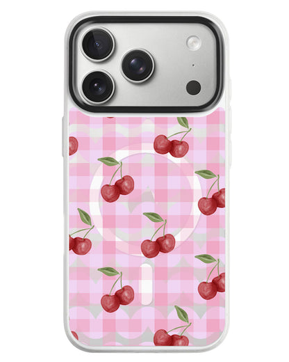 iPhone Rearguard MagSwap - Cherry Tartan