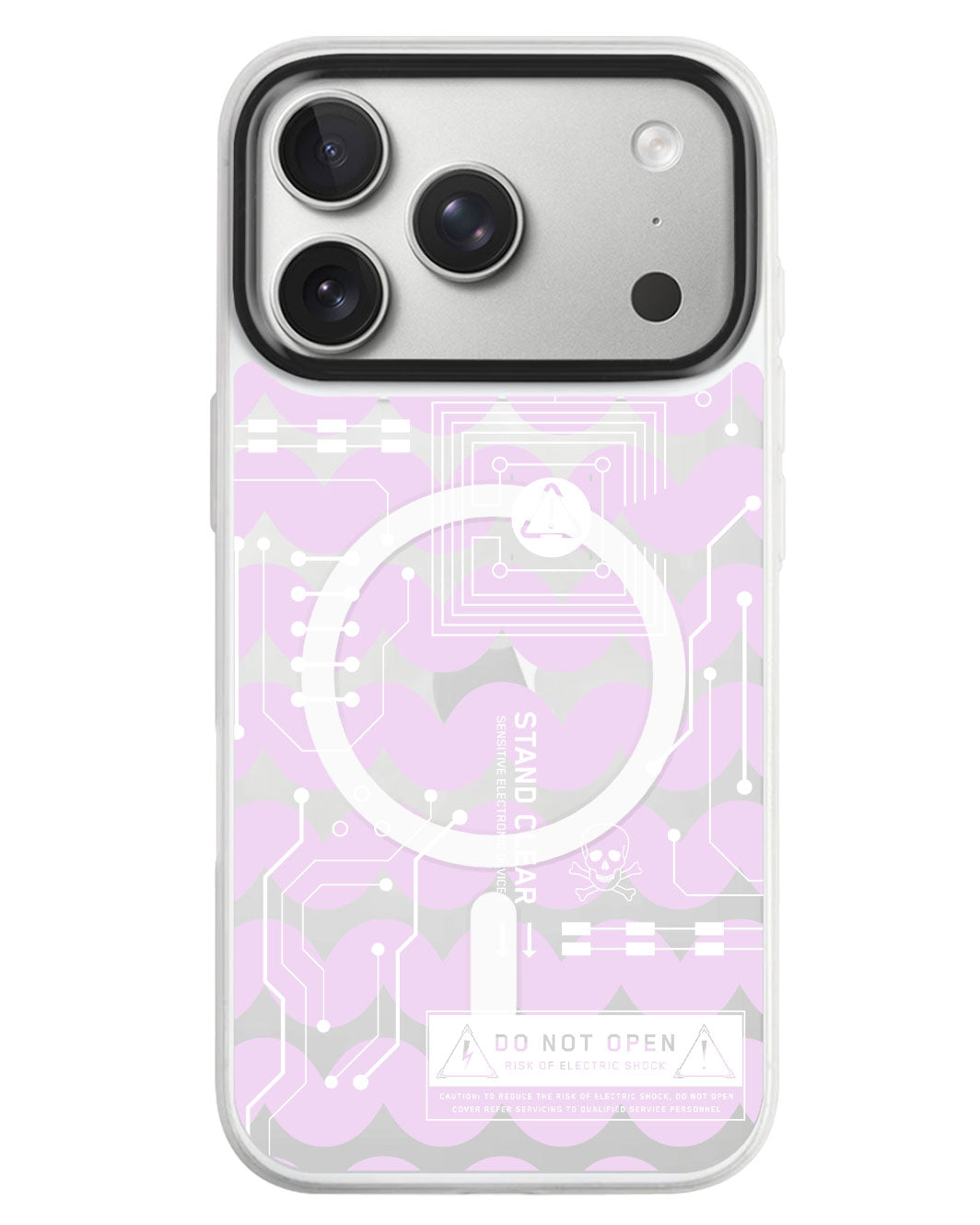 iPhone Rearguard MagSwap - Circuit White