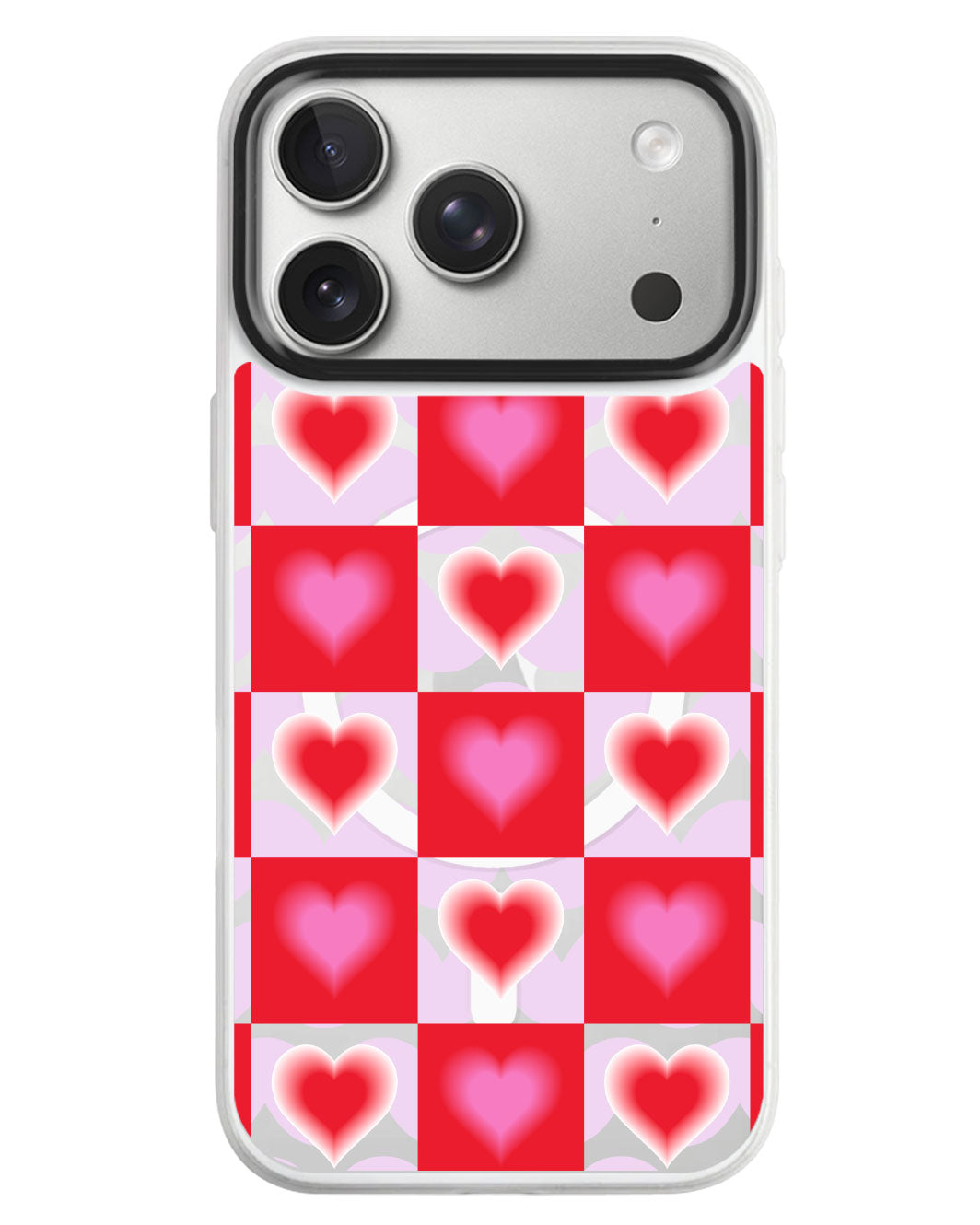 iPhone Rearguard MagSwap - Love Checkered