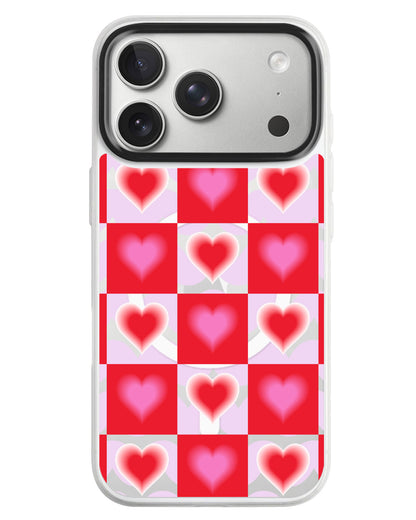 iPhone Rearguard MagSwap - Love Checkered