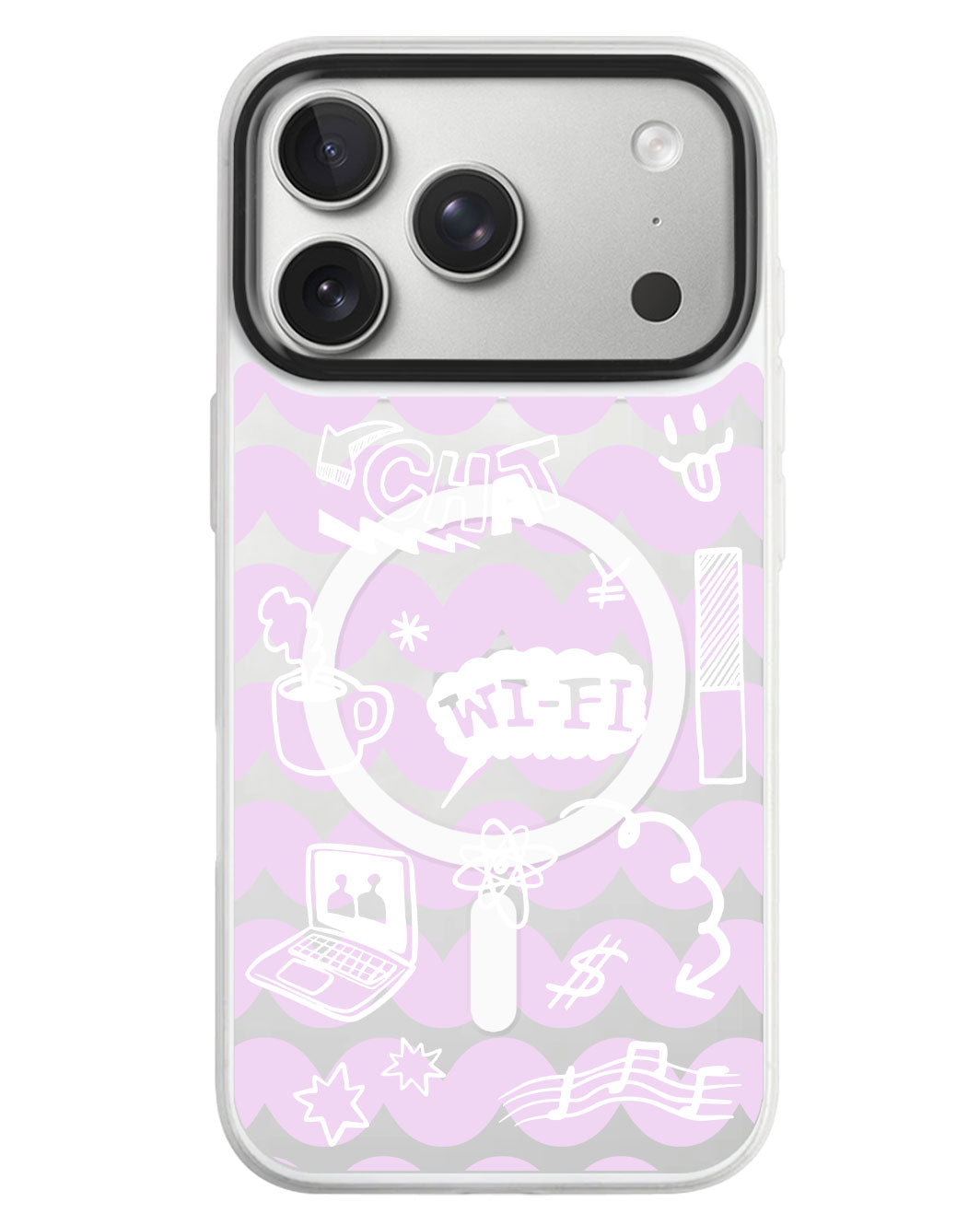 iPhone Rearguard MagSwap - Social White