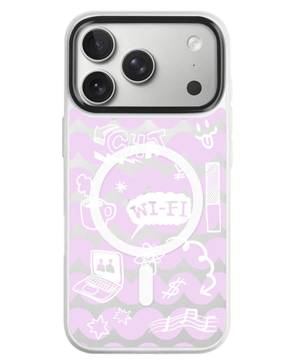 iPhone Rearguard MagSwap - Social White