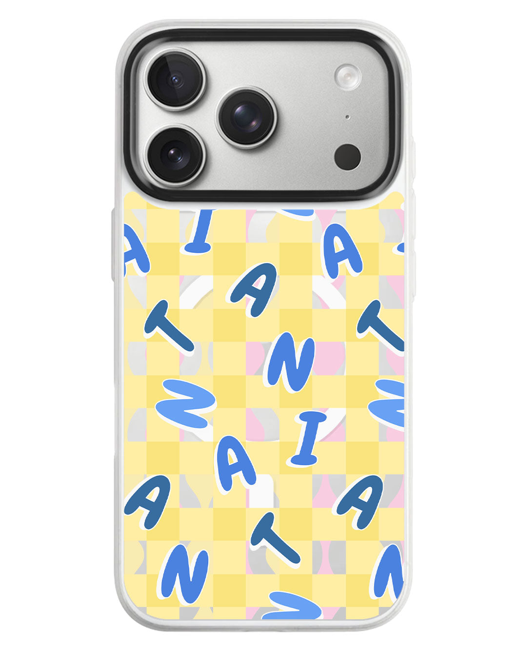iPhone Rearguard MagSwap - Checkered Monogram 3.0