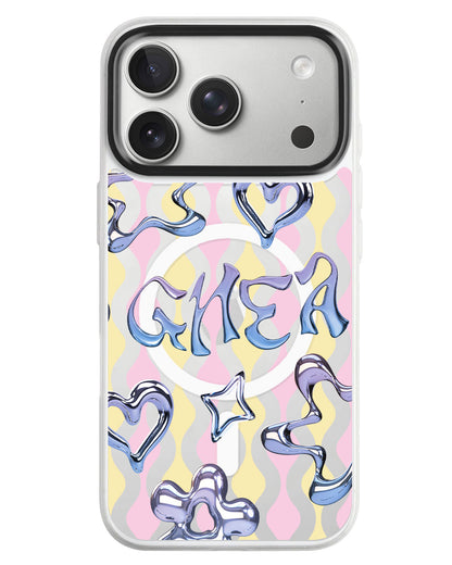 iPhone Rearguard MagSwap - Chrome Monogram 1.0