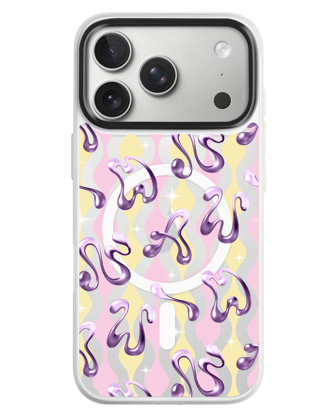 iPhone Rearguard MagSwap - Chrome Monogram 4.0
